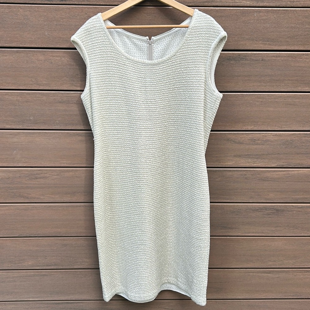 St. John metallic sparkly dress